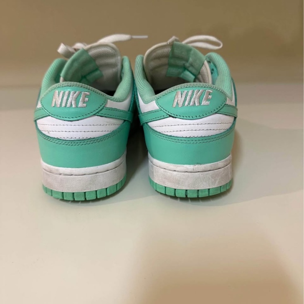 Nike Women's Mint Green and White Sneakers - Picture 5 of 5